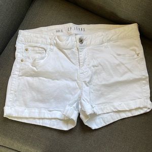 White Shorts